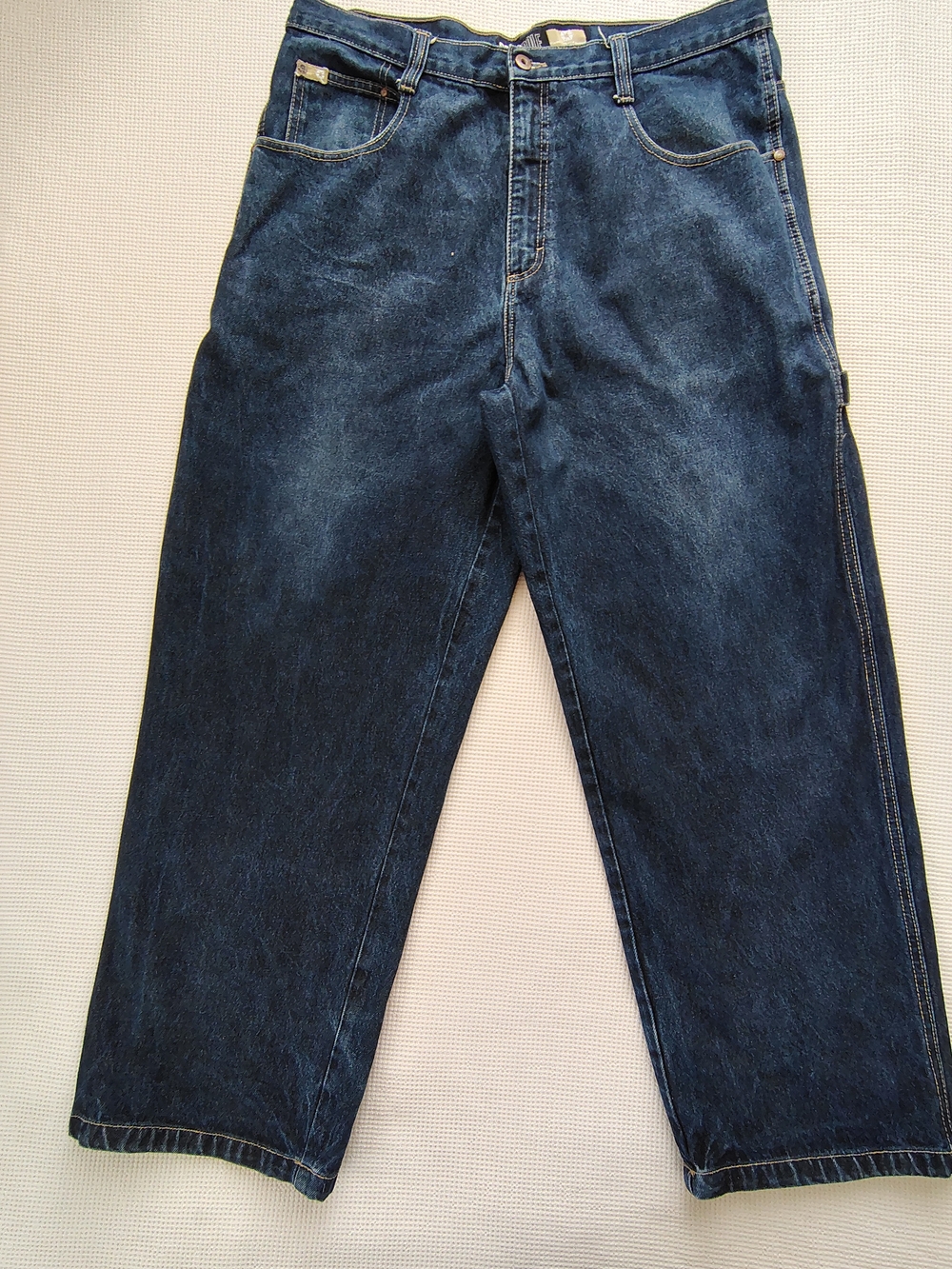 South Pole Men's Dark Blue Denim Jeans Size 38